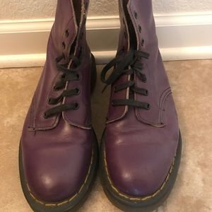 Purple Dr. Martens